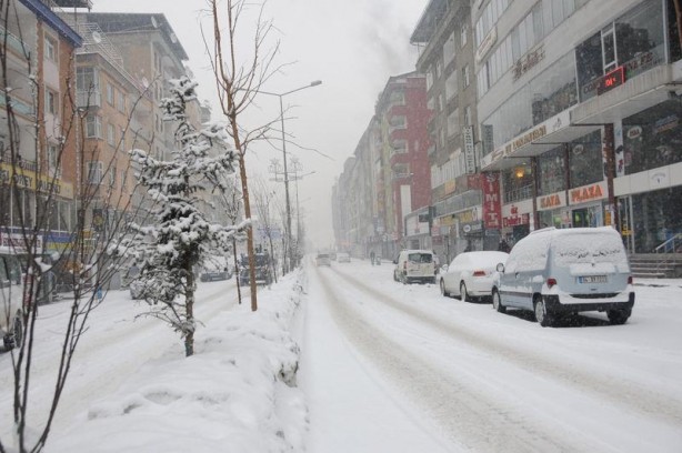Foto - Yurttan kar manzaraları...