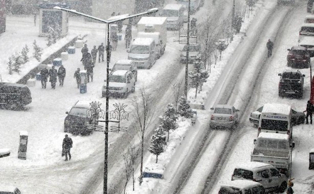 Foto - Yurttan kar manzaraları...