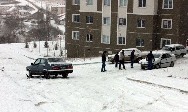 Foto - Yurttan kar manzaraları...