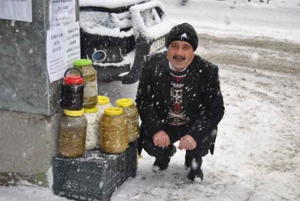 Foto - Yurttan kar manzaraları...