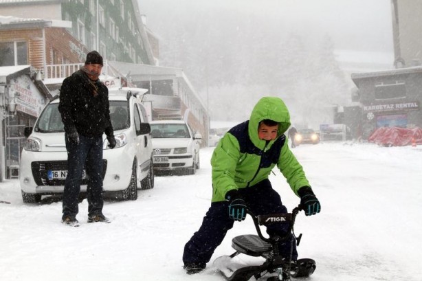 Foto - Yurttan kar manzaraları...
