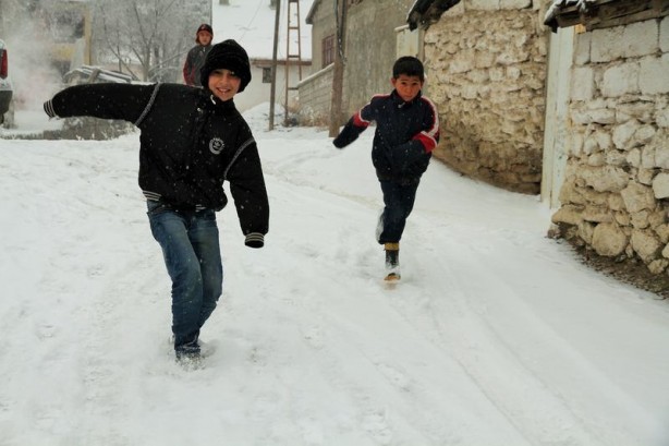 Foto - Yurttan kar manzaraları...
