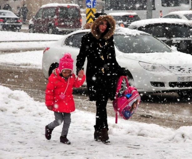 Foto - Yurttan kar manzaraları...