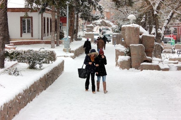 Foto - Yurttan kar manzaraları...