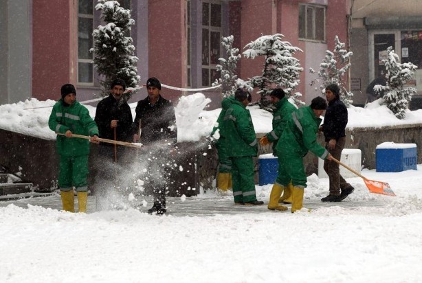 Foto - Yurttan kar manzaraları...