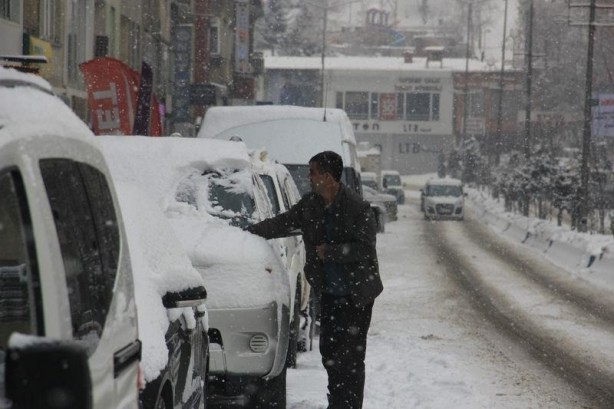 Foto - Yurttan kar manzaraları...