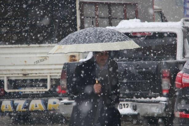 Foto - Yurttan kar manzaraları...