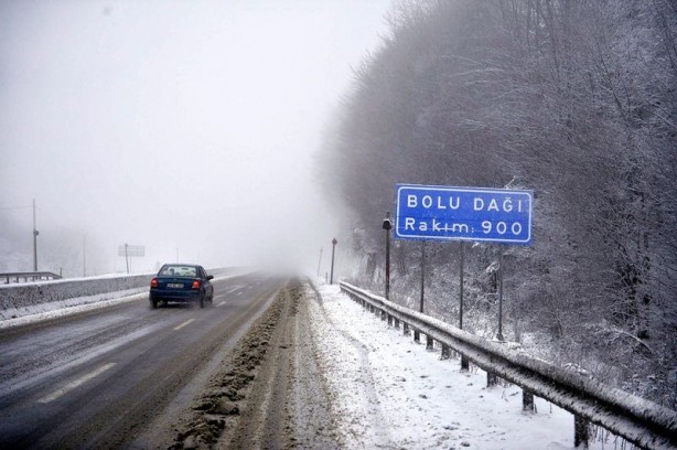 Foto - Yurttan kar manzaraları...