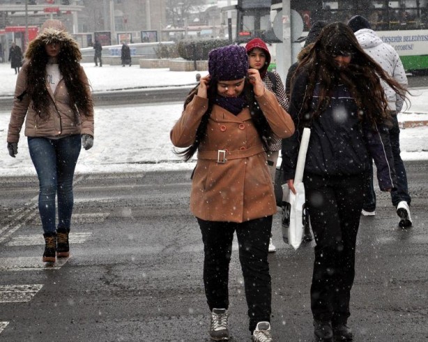 Foto - Yurttan kar manzaraları...