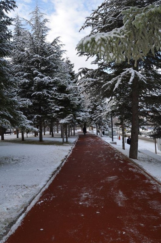 Foto - Yurttan kar manzaraları...