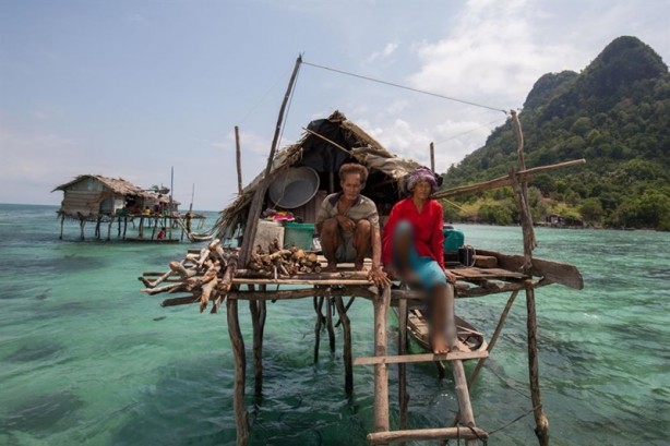 Foto - Yürümeyi değil önce yüzmeyi öğeniyorlar