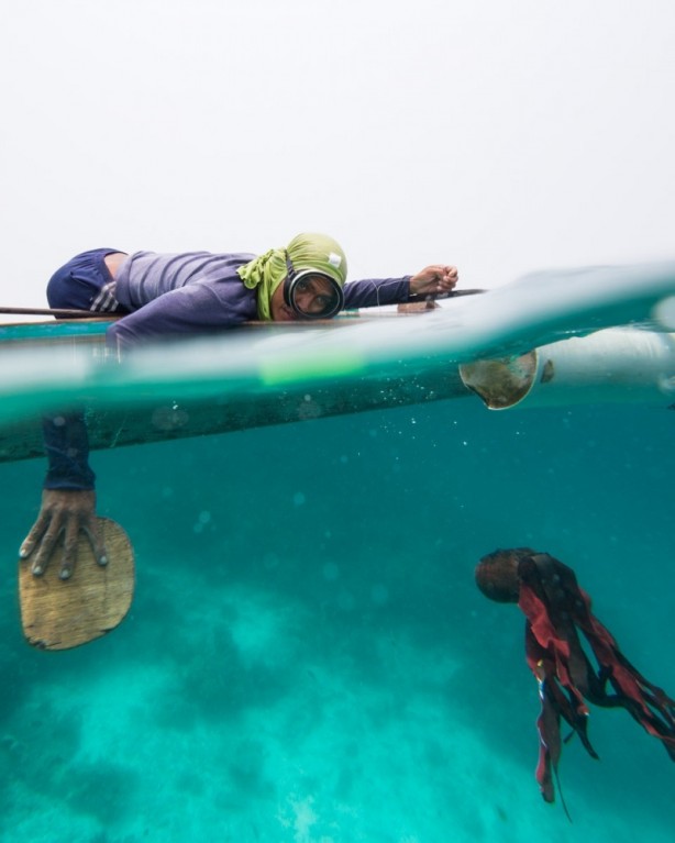 Foto - Yürümeyi değil önce yüzmeyi öğeniyorlar