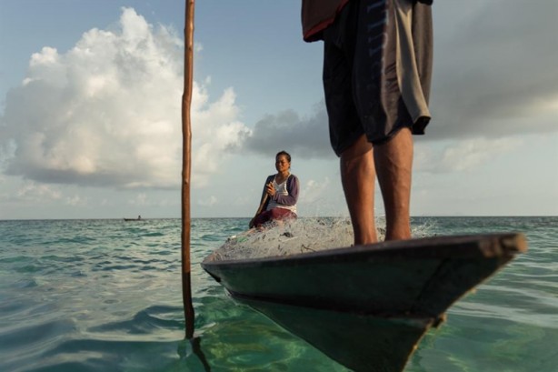 Foto - Yürümeyi değil önce yüzmeyi öğeniyorlar