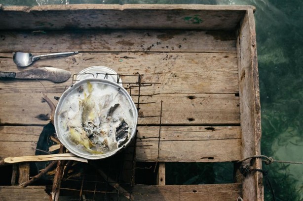 Foto - Yürümeyi değil önce yüzmeyi öğeniyorlar