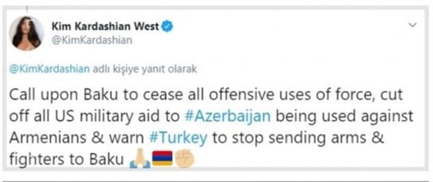 Foto - "Yürüyen silikon" lakaplı Ermeni asıllı Kim Kardashian’ın Türk düşmanlığı