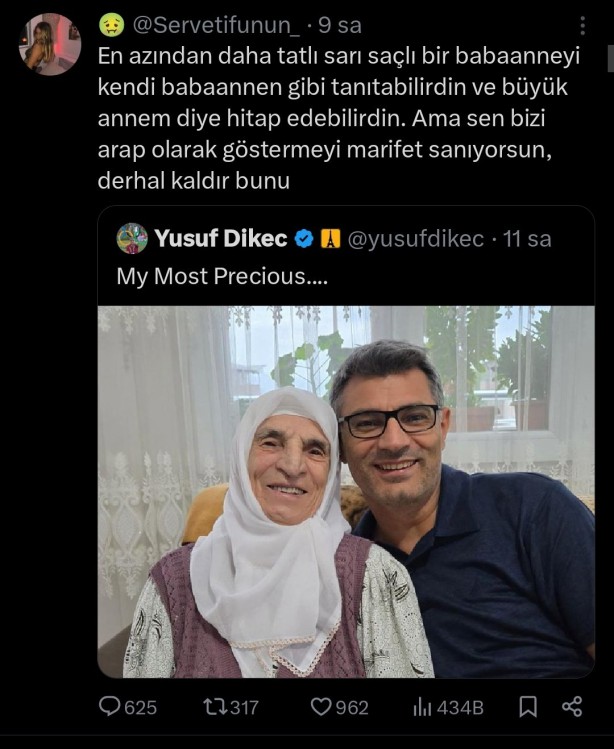 Foto - Yusuf Dikeç yakışıksız yorumlara cevap verdi