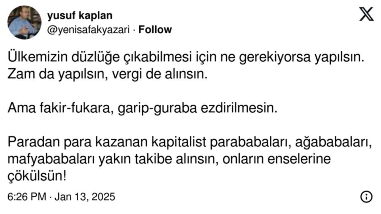 Foto - Yusuf Kaplan'dan sitem: Birileri hükümetin altını mı oyuyor?