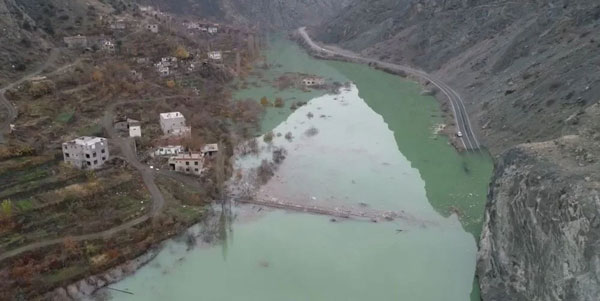 Foto - Yusufeli yükselmeye devam ediyor! Asma köprü de tarih oldu