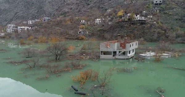 Foto - Yusufeli yükselmeye devam ediyor! Asma köprü de tarih oldu