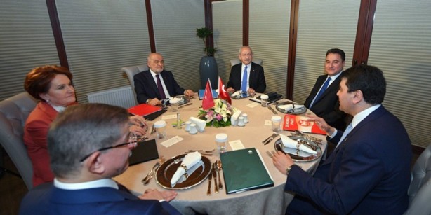 Yuvarlak masada skandal taahhütler! Ayasofya, Adalar, Öcalan....