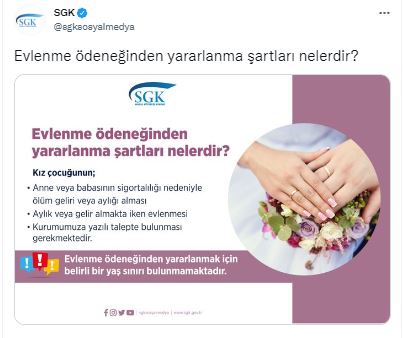Foto - Yüz binlerce kişi merak ediyor... Evlenme ödeneğinden kimler yararlanıyor?