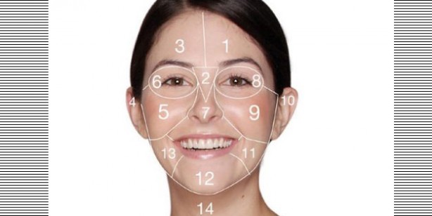 ‘Yüz haritalama’ ile sivilceye neyin sebep olduğunu bulun