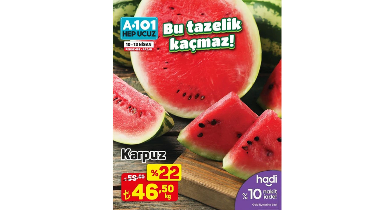 Foto - Yüzde 22’lik dev indirim başladı! A101'de 10-13 Nisan 2025 fırsat kataloğu açıklandı