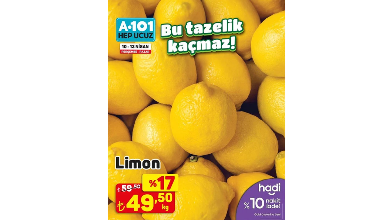 Foto - Yüzde 22’lik dev indirim başladı! A101'de 10-13 Nisan 2025 fırsat kataloğu açıklandı