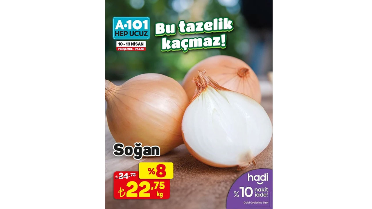 Foto - Yüzde 22’lik dev indirim başladı! A101'de 10-13 Nisan 2025 fırsat kataloğu açıklandı