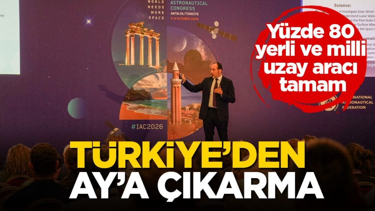 Yüzde 80 yerli ve milli uzay aracı tamam! Türkiye’den Ay’a çıkarma