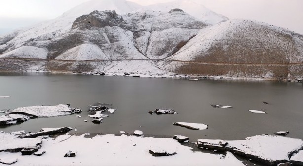 Foto - Yüzen adalar dondu