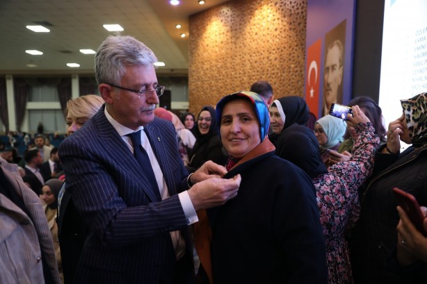 Foto - Yüzlerce katılım! CHP’nin Kalesinde Ak Parti Şovu