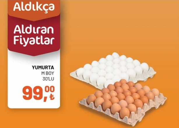 Foto - Türkiye'de yüzlerce şubesi olan marketten olay indirim! Yumurta fiyatlarını düşürdüler