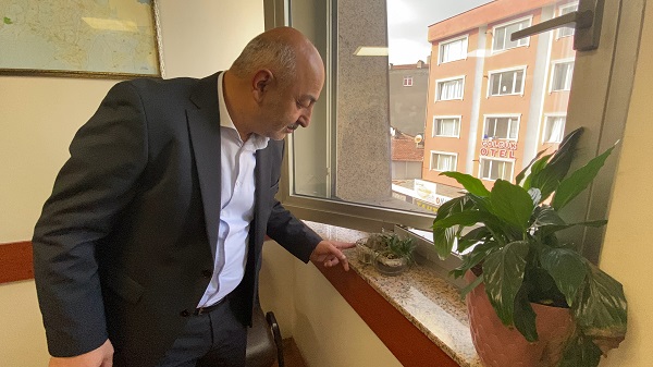 Foto - Zabıta müdürünün küçük misafirleri