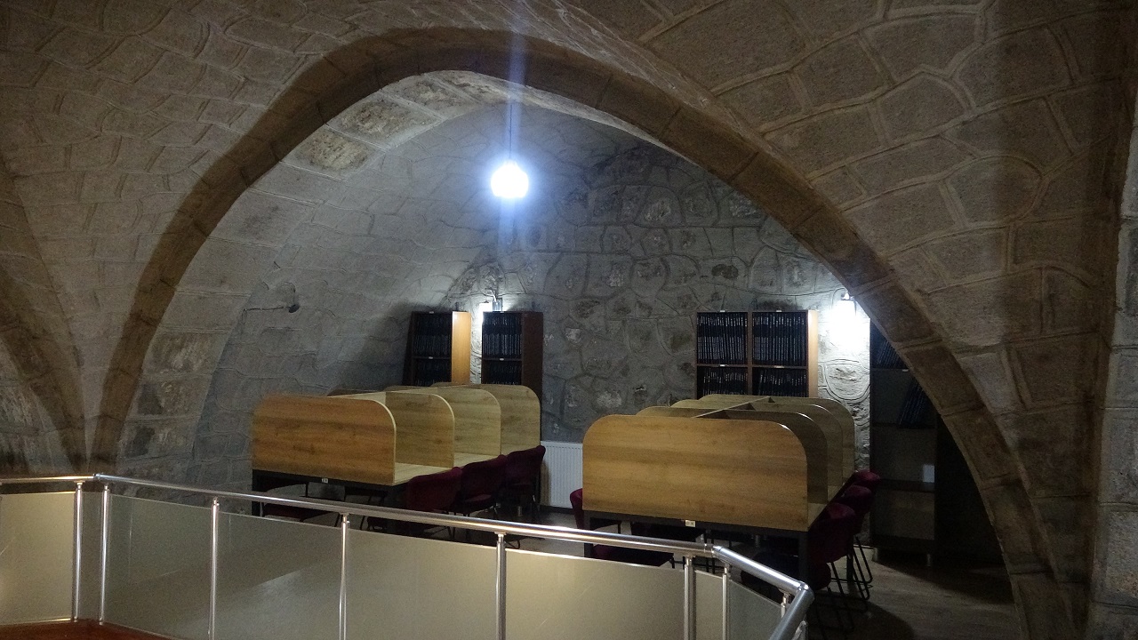 Foto - Zağnos Burcu’nda bilgiye yolculuk! Tarihi zindan şimdi bilginin adresi