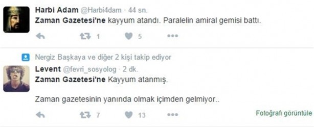 Foto - Zaman'a kayyım atandı sosyal medya yıkıldı