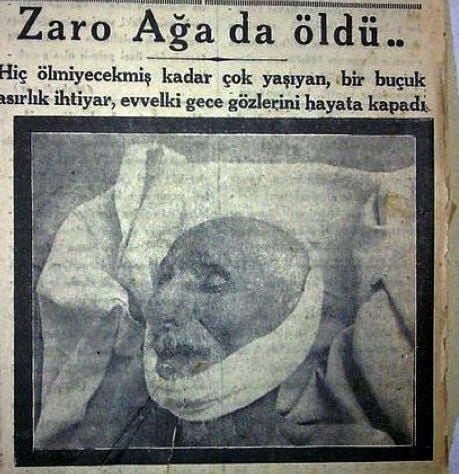 Foto - Zaro Ağa 160 sene nasıl yaşadı? İşte kendisinin açıkladığı o sır
