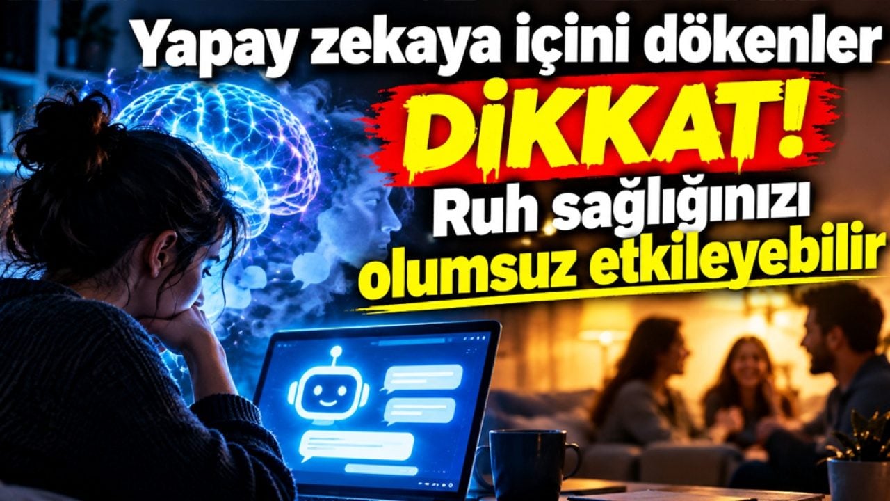 Zeka ile dertleşmek mümkün mü? Yapay zekaya içini dökenler bu hassasiyette olmalı!