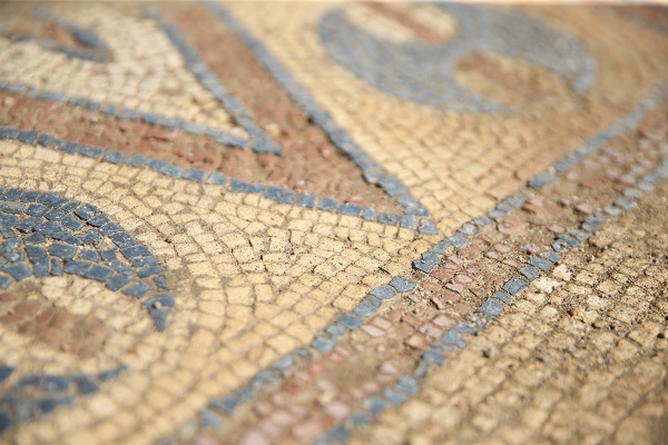 Foto - Zemin mozaiği bulunan alan turizme kazandırılacak