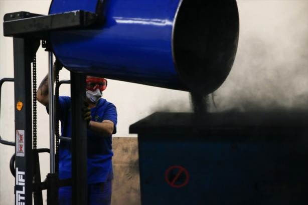 Foto - Zeytin atıklarından mangal kömürü üretiyorlar