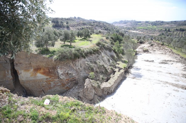 Foto - Zeytin bahçesindeki görüntü depremin boyutunu gözler önüne serdi
