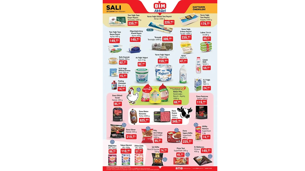 Foto - Zeytinyağı ve ayçiçek yağında büyük indirim! BİM 25 Şubat fırsatları dolu dolu geldi