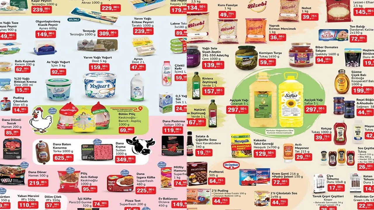 Foto - Zeytinyağı ve ayçiçek yağında büyük indirim! BİM 25 Şubat fırsatları dolu dolu geldi