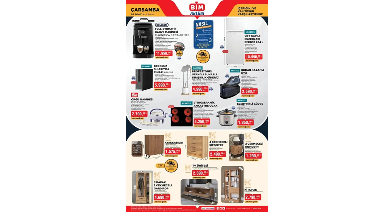 Foto - Zeytinyağı ve ayçiçek yağında büyük indirim! BİM 25 Şubat fırsatları dolu dolu geldi