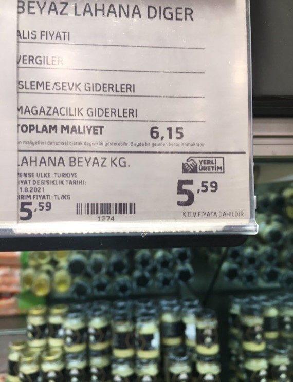 Foto - Zincir marketler zararına mı satıyor? Etiketler gündem oldu