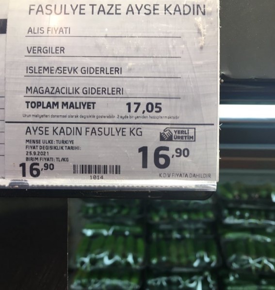 Foto - Zincir marketler zararına mı satıyor? Etiketler gündem oldu
