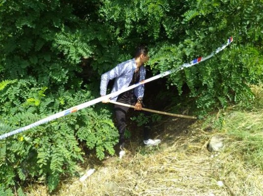 Foto - Zırhlı araç takla attı! Askerler dedektörle altın aradı