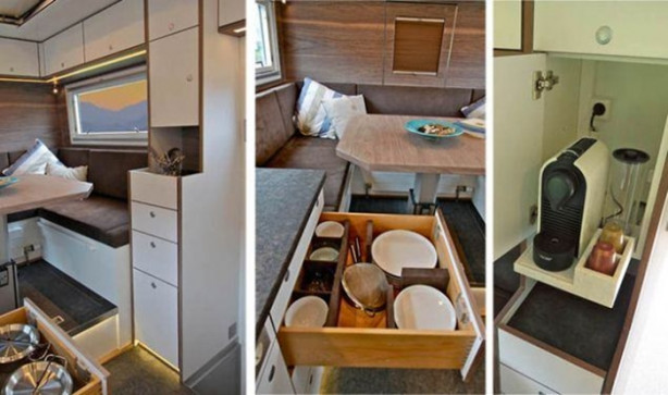 Foto - Zırhlı karavanın içine bayılacaksınız!