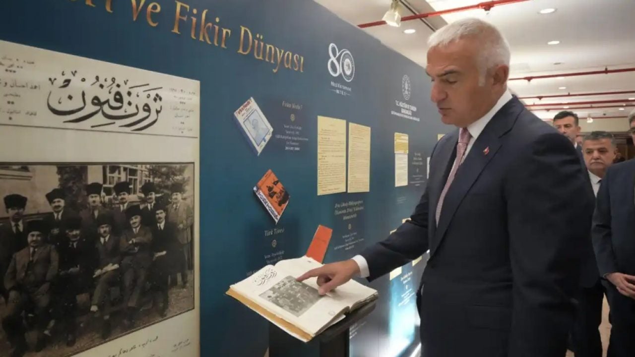Foto - Doğumunun 150. yılında anılıyor: Ziya Gökalp'in mirası Milli Kütüphane'de 