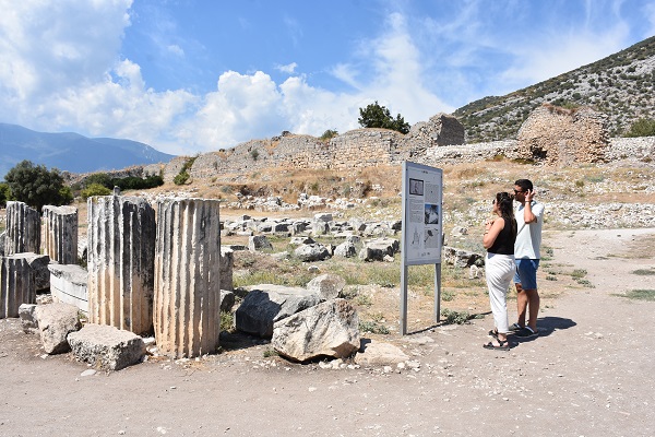 Foto - Ziyaretçiler mest oluyor! Bu antik kent diğerlerine hiç benzemiyor